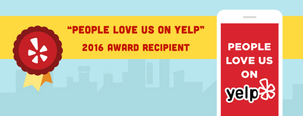 2016 Yelp Award Recipient